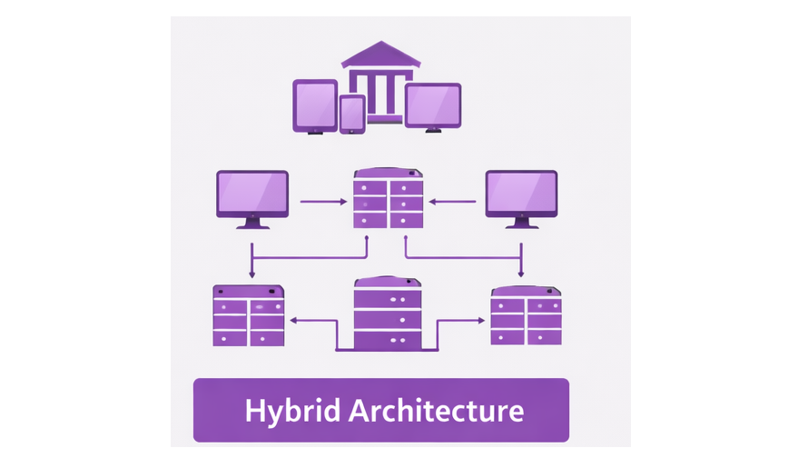 Hybrid architecture Architecture of e-Governance in Hindi